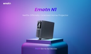 Emotn lance le N1 en Europe, son premier vidéoprojecteur domestique sous licence officielle de Netflix