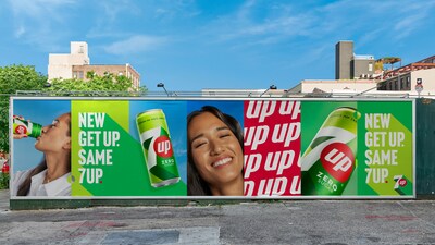 7UP’ تكشف عن الهوية الجديدة لعلامتها التجارية‘ (PRNewsfoto/PepsiCo)
