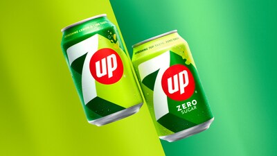 7UP’ تكشف عن الهوية الجديدة لعلامتها التجارية‘ (PRNewsfoto/PepsiCo)