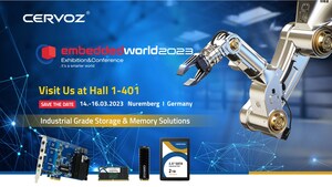 Entdecken Sie die Leistungsfähigkeit von AIoT mit Cervoz auf der Embedded World 2023