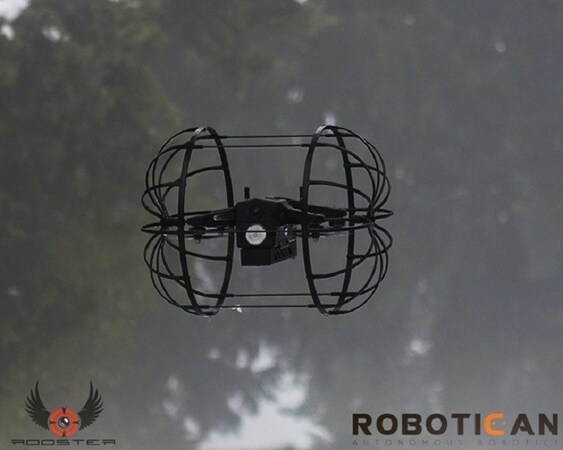 Spanish Army (SP Army) use Robotican's Rooster hybrid drone system to scan and clear buildings in military exercise - Vimarsana News