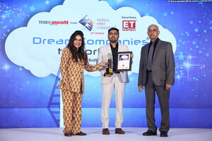 Comviva recognized as a 'Dream Company to Work for' at the Times Ascent Awards by World HRD Congress