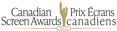 The 2023 Canadian Screen Awards logo (Groupe CNW/Academy of Canadian Cinema & Television)