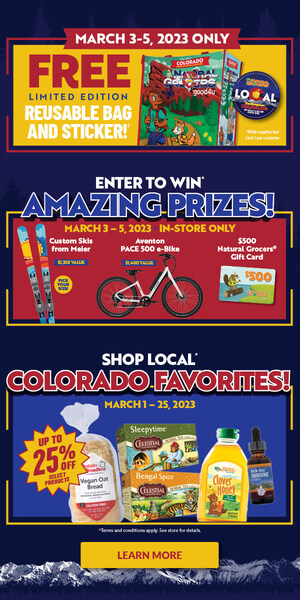 Natural Grocers® Announces Third Annual 'Celebrate Colorado' Event