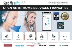 Send Me A Pro, First Franchise to Offer Multiple Home Services Under One Franchise, Hits 100+ Locations in 2 Years