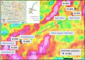 Capella Provides Update on Scout Drilling at the Kjøli Copper Project, Norway
