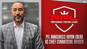PROFESSIONAL FIGHTERS LEAGUE APPOINTS BRYAN CALKA AS CHIEF COMMERCIAL OFFICER