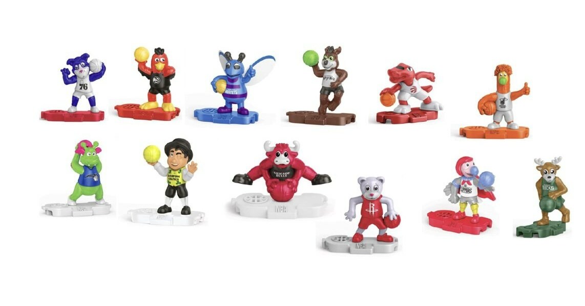 Kinder Joy Launches Nba Collection Featuring 12 New Iconic Mascot Toys