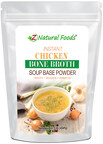 Z Natural Foods® Launches Instant Chicken Bone Broth Soup Base Powder