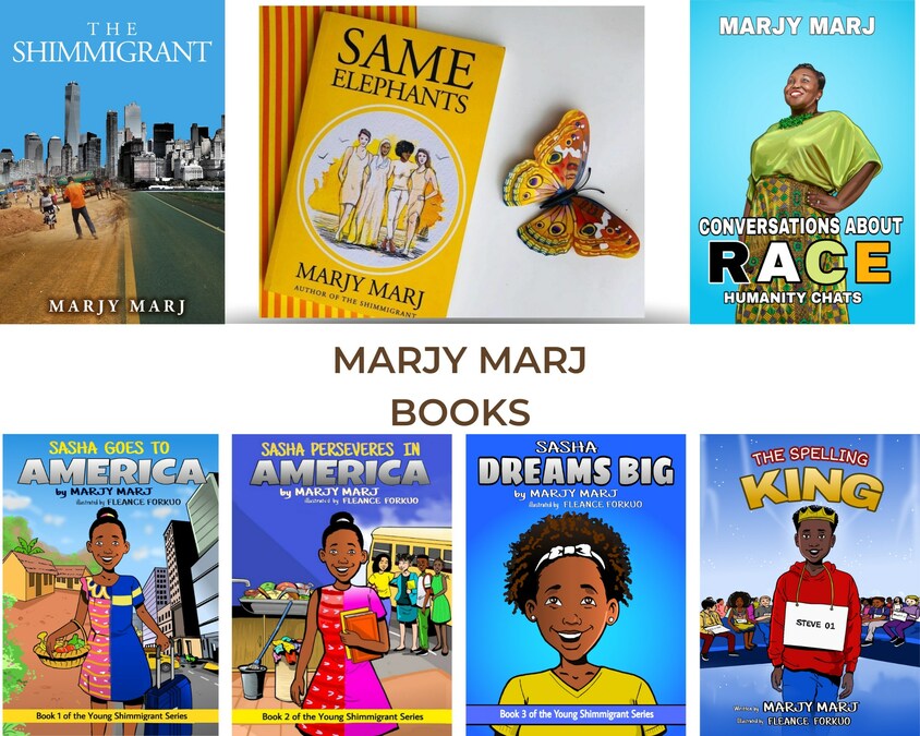 Marjy Marj Releases New Book - Conversations About Race - Vimarsana News