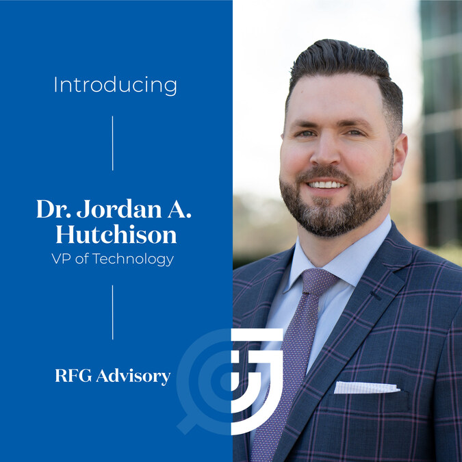 RFG Advisory Secures Top BeFi Talent Dr. Jordan Hutchison and Gears for Massive Tech Upgrade - Vimarsana News