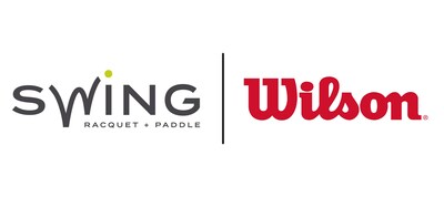 Wilson and Swing Join Forces to Create the Future of Racquet Sports Logo