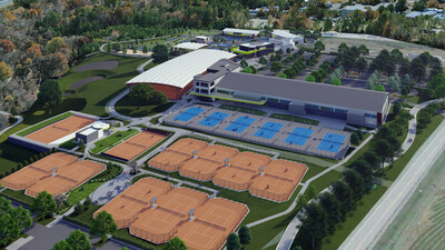 Swing Racquet + Paddle Raleigh Campus Rendering