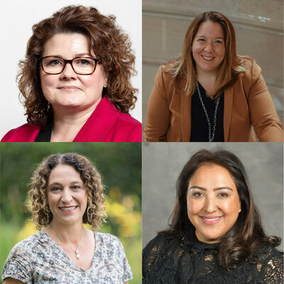 OnActuate International Women's Day Celebration panelists. (L-R) Marnie Larson, Megan Kilgore, Tara Hamby, and Sara Joseph.