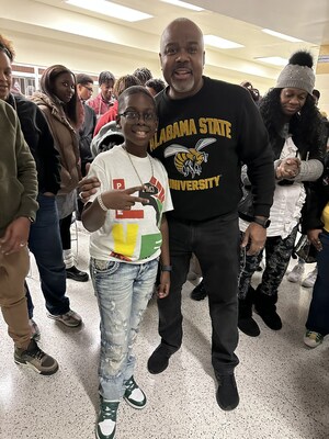 Prince Marc Jakob and Quinton Ross (Former U.S. Senator and Current President of Alabama State University)