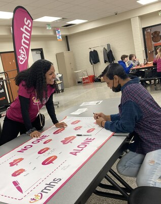 On Feb. 17, Centene’s Indiana health plan, MHS, teamed up with the nonprofit Beyond Difference to help students at Beech Grove Middle School how to overcome bullying and help end isolation in their school.