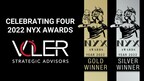 Voler Strategic Advisors Achieved the Greatest Honors in Season 2 of the 2022 NYX Awards