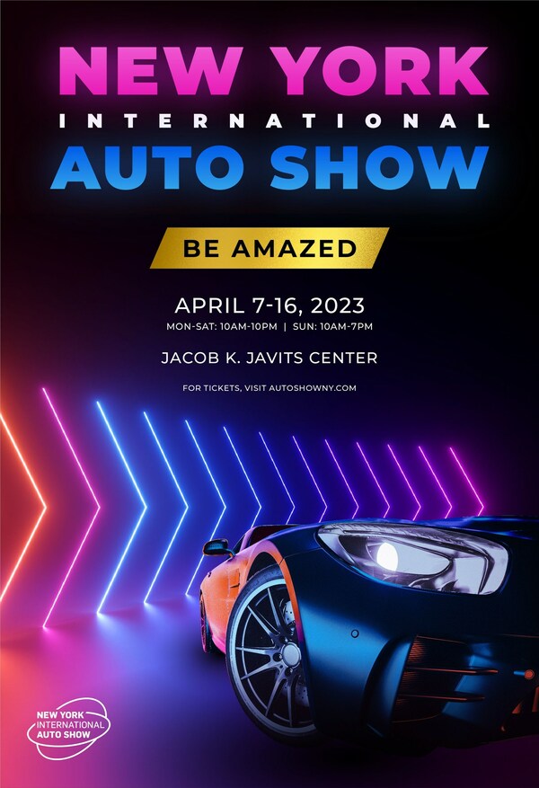 NEW YORK AUTO SHOW 2023 POSTER REVEALED