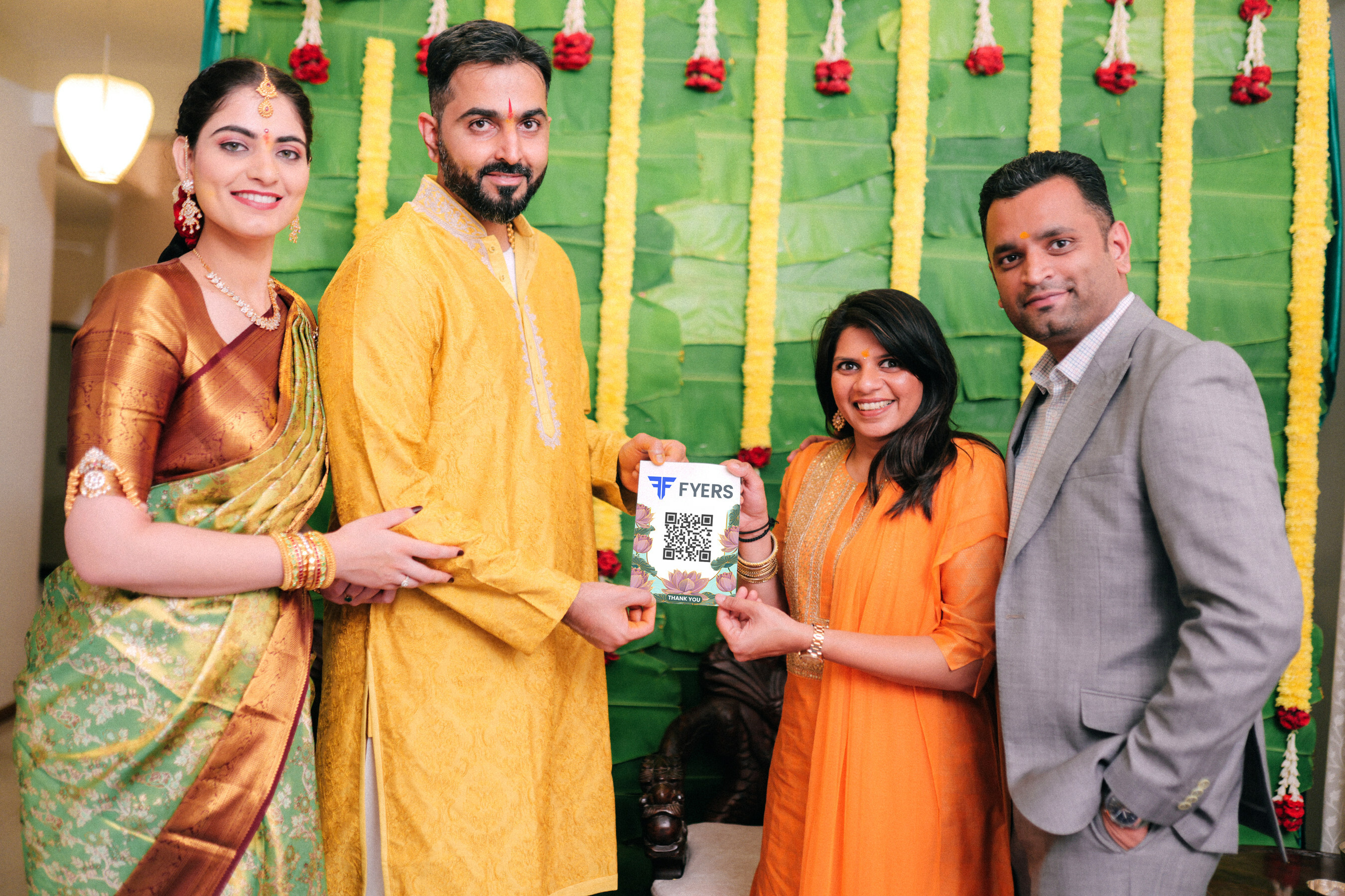 Unique presents for guests at FYERS Co-Founder's wedding