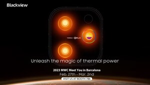 Společnost Blackview na veletrhu MWC 2023 představí nejnovější odolný telefon s termokamerou Thermal-by-FLIR