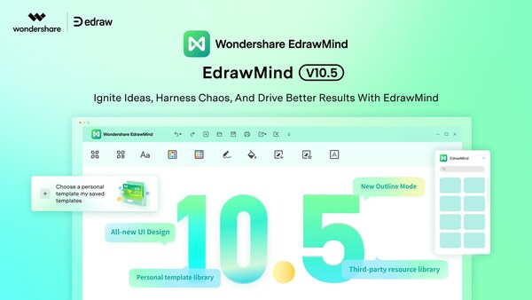 Wondershare Releases EdrawMind 10.5 Update That Features All New ...