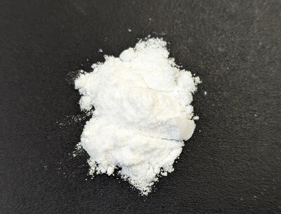Figure 1: Marketable lithium carbonate produced from the Bonnie Claire Deposit (CNW Group/Nevada Lithium Resources Inc)