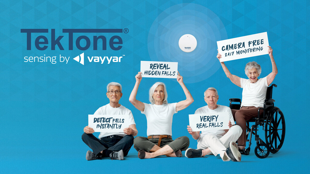 TekTone and Vayyar Team Up to Provide Imaging Radar-powered Fall Detection - Vimarsana News