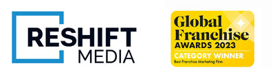 Reshift Media Global Franchise Award Logo Banner (CNW Group/Reshift Media)
