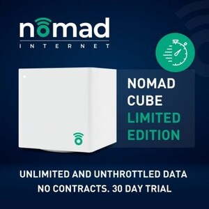 Nomad Internet Launches New C Band Indoor Modem - Nomad Cube (Limited Edition)