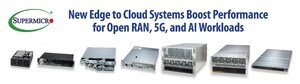 Supermicro Accelerates A Wide Range of IT Workloads with Powerful New Products Featuring 4th Gen Intel® Xeon® Scalable Processors