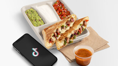 Starting March 2, fans will be able to get their favorite Chipotle Quesadillas with Monterey Jack cheese, their protein of choice, and fresh fajita veggies via the Chipotle app and Chipotle.com. The fan-favorite Chipotle-Honey Vinaigrette dressing will also be offered as one of the three included side options guests can select for all Quesadillas. The menu updates are a result of a viral TikTok trend popularized by creators Keith Lee and Alexis Frost.