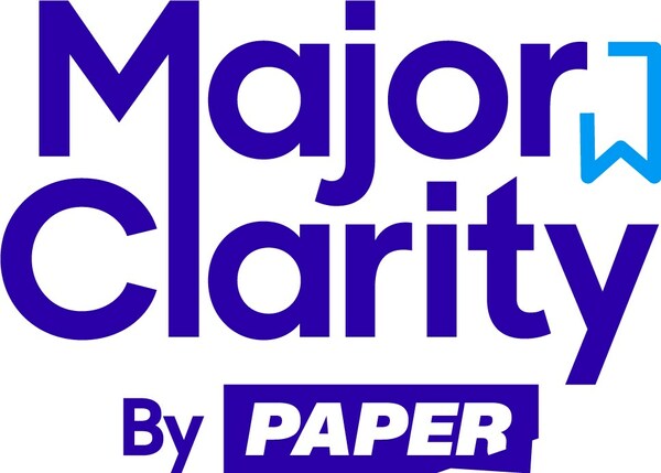 MajorClarity by Paper is a comprehensive College & Career Readiness platform for K-12 students. (CNW Group/Paper)