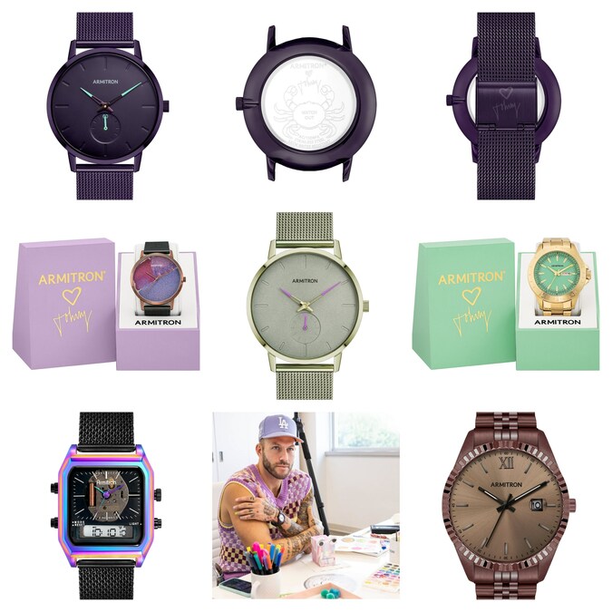 Armitron Teams Up With Famed Fashion Stylist And Costume Designer Johnny Wujek For Exclusive Armitron ❤︎ Johnny Watch Collection - Vimarsana News