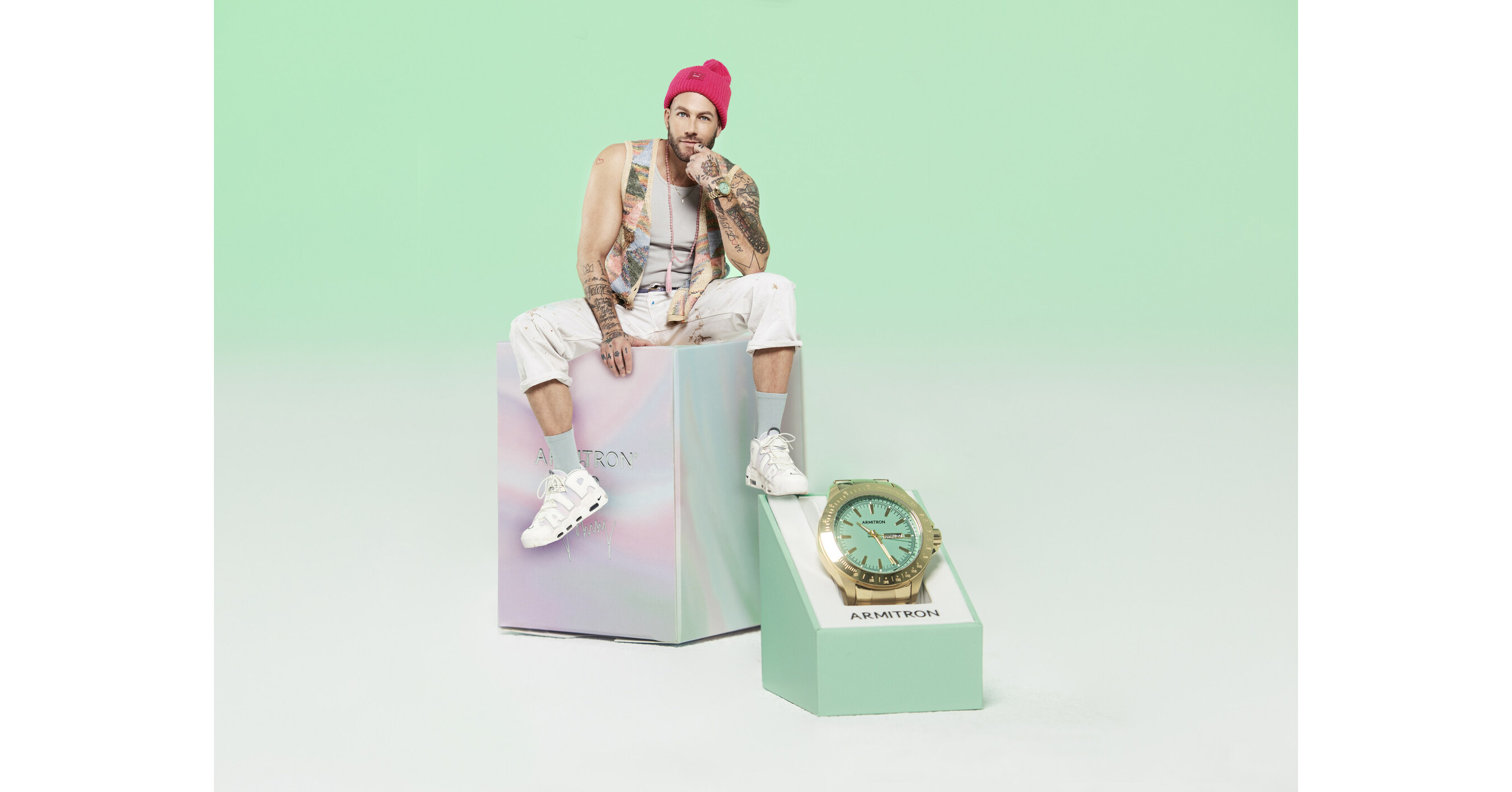 Armitron Teams Up With Famed Fashion Stylist And Costume Designer Johnny Wujek For Exclusive Armitron ❤︎ Johnny Watch Collection