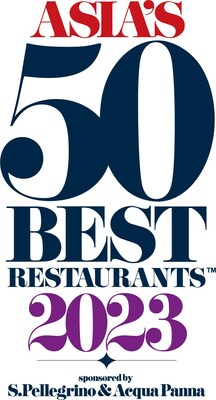 Asia's 50 Best Restaurants 2023 Logo (PRNewsfoto/50 Best)