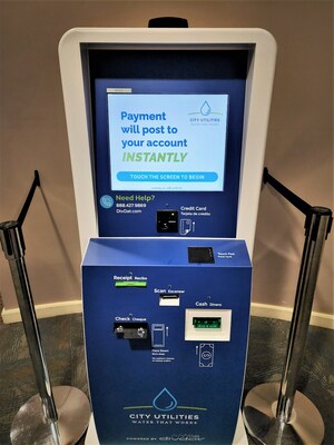 DivDat bill payment kiosks feature immediate payment posting to account and instant receipts by paper, email, or text.