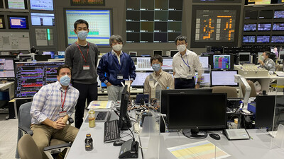 The team in NIFS' Large Helical Device (LHD) Control Room