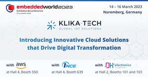 Klika Tech and Partners Introduce Innovative Industrial Anomaly Detection, Asset Intelligence and IoT Device Testing Solutions with AWS at EmbeddedWorld 2023