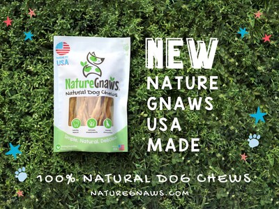 Nature Gnaws USA made Natural Dog Chews