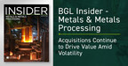 The BGL Metals Insider - Acquisitions Continue to Drive Value Amid Volatility