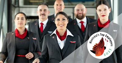 Air Canada today was recognized as one of "Montreal's Top Employers" for the 10th consecutive year. (CNW Group/Air Canada)