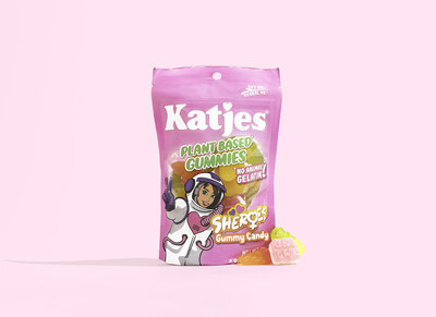 Katjes launches new plant-based gummy candy SHEROES, inspired by women who dream big and pave their own way.