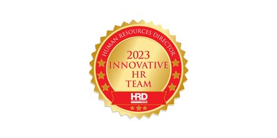 McLean & Company has been named a winner of the 2023 Innovative HR Teams award by HRDC (Human Resources Director Canada) and has received the winner's medallion. (CNW Group/McLean & Company)