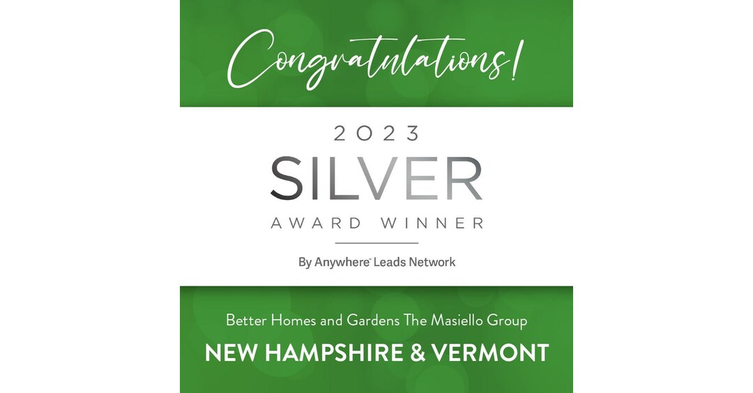 Higher Houses and Gardens Actual Property The Masiello Group Named Platinum and Silver Award Winner by Anyplace Leads