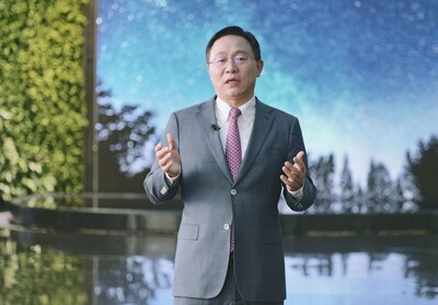 David Wang, Huawei's Executive Director of the Board, Chairman of the ICT Infrastructure Managing Board, and President of the Enterprise BG, delivered an opening speech