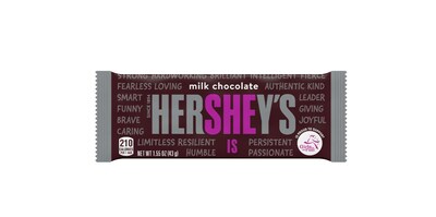 Hershey’s SHE Bars honor women and girls with 200+ thoughtful adjectives curated in partnership with Girls on the Run