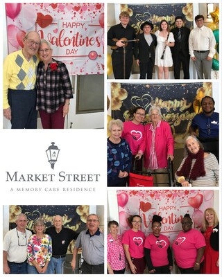 In February, Market Street Memory Care Residence East Lake, a Watercrest Senior Living community, celebrated the five-year anniversary of their community opening and the Valentine's Day holiday.