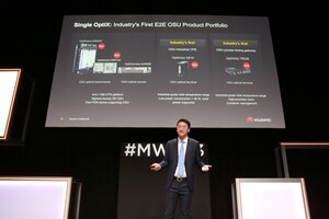 Společnost Huawei uvádí na trh první komplexní portfolio produktů OSU v oboru a vytváří tak spolehlivou základnu optické komunikace pro průmyslová odvětví