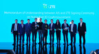 ZTE and AIS co-announce the world's first eyewear-free 3D•AI tablet, and sign a Memorandum of Understanding at MWC 2023