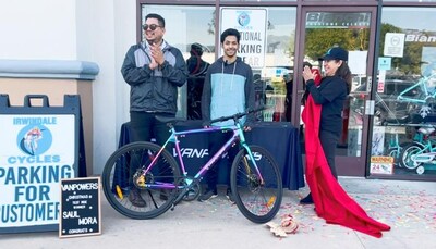 Vanpowers Bike Test Ride Contest Winner Receives a City Vanture Ebike
